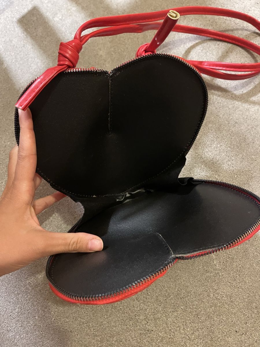 Borse da donna: Rote Herz-Tasche crossbody bag – Nuovo (secondo la descrizione) da Horgen venduto da Ed0 2