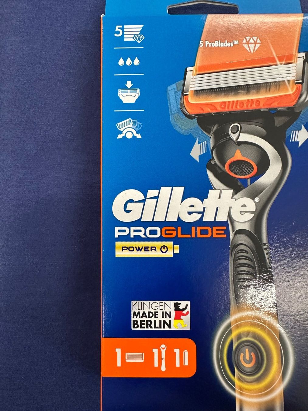 Gillette Rasoi & Lamette da barba: Rasierer Gillette ProGlide Power – Nuovo e nell'imballaggio originale da Liestal venduto da FuV01 1