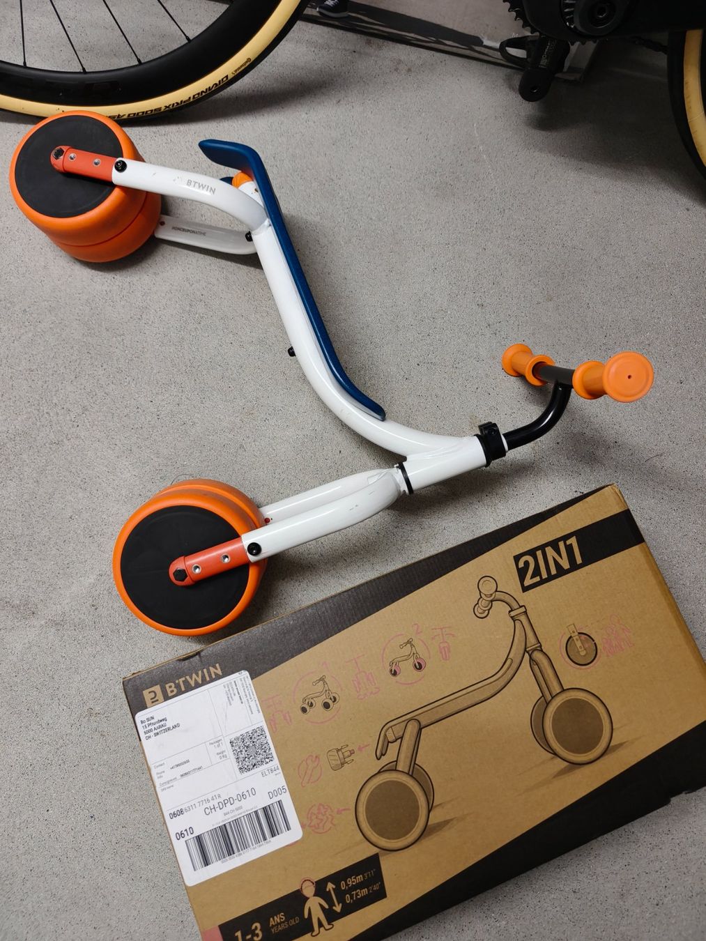Decathlon Fahrzeuge für Kinder: B'twin - Convertible 2-in-1 Laufrad – Gebraucht aus Aarau von billsg