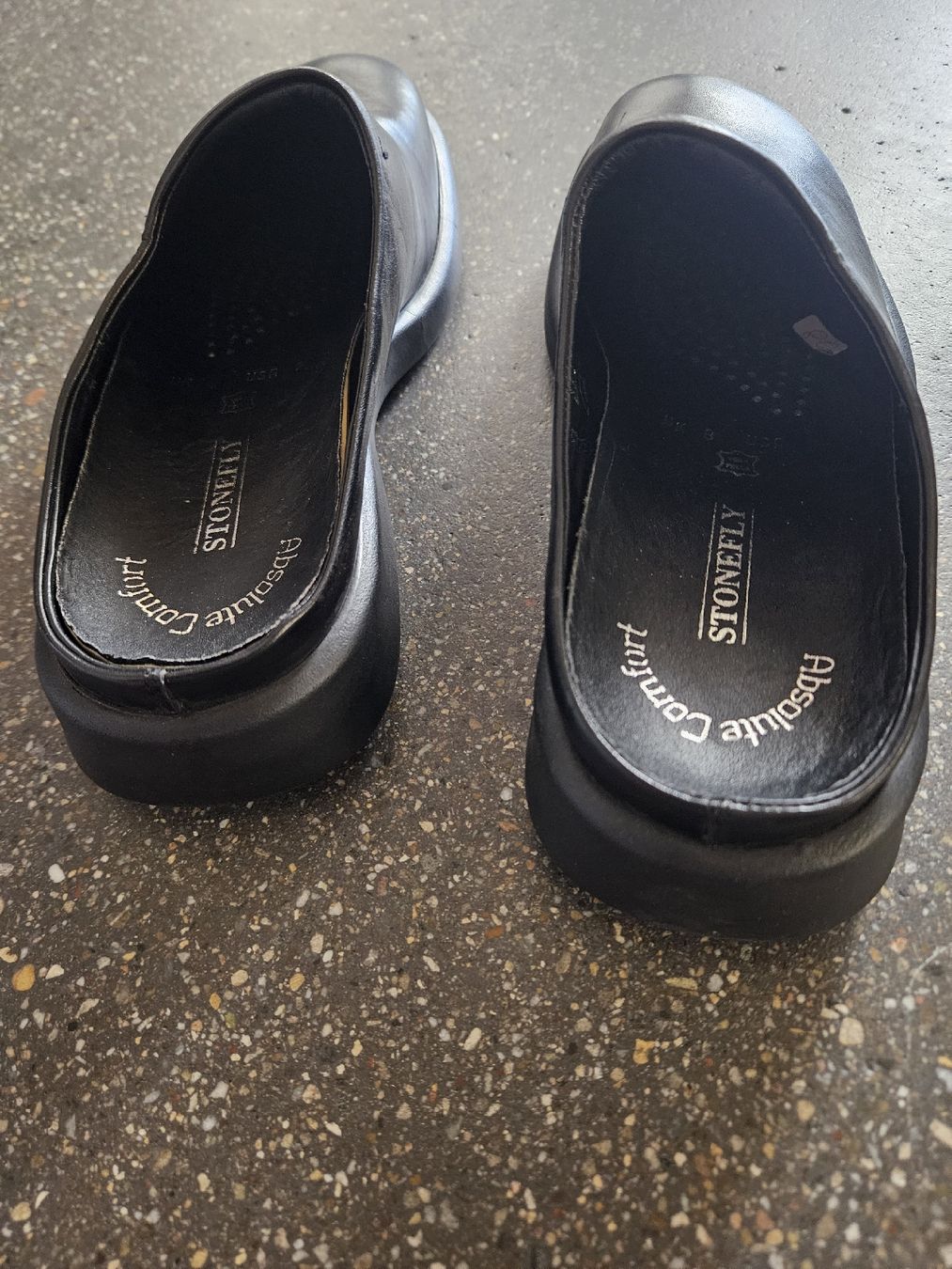 Chaussures hommes: Leder Clogs STONEFLY Grösse 41 unbenutzt  – Neuf (Voir description) à Anwil par tamoos 6