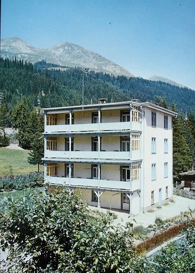 Cartes postales: DAVOS-PLATZ Werbung Pension Heiss - A. Kessler – Neuf (Voir description) à Jona par philajona