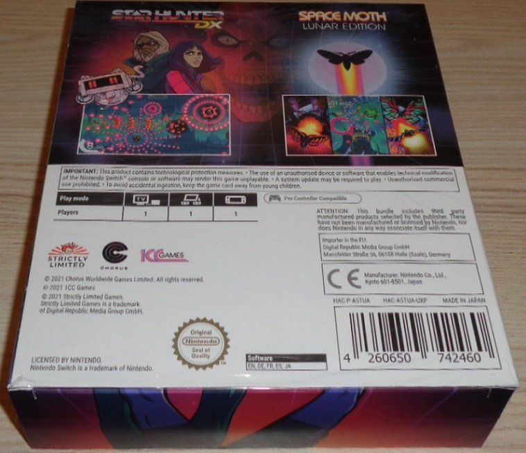 Giochi: Starhunter DX & Space Moth Lunar ***Stricly Limited*** – Usato da Thun venduto da Gameparadise 2