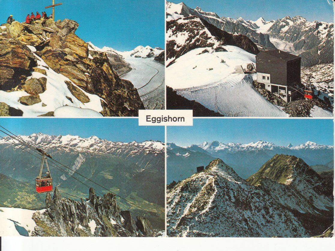 Cartoline postali: Eggishorn 1971 – Usato da Bürglen TG venduto da StampGraf