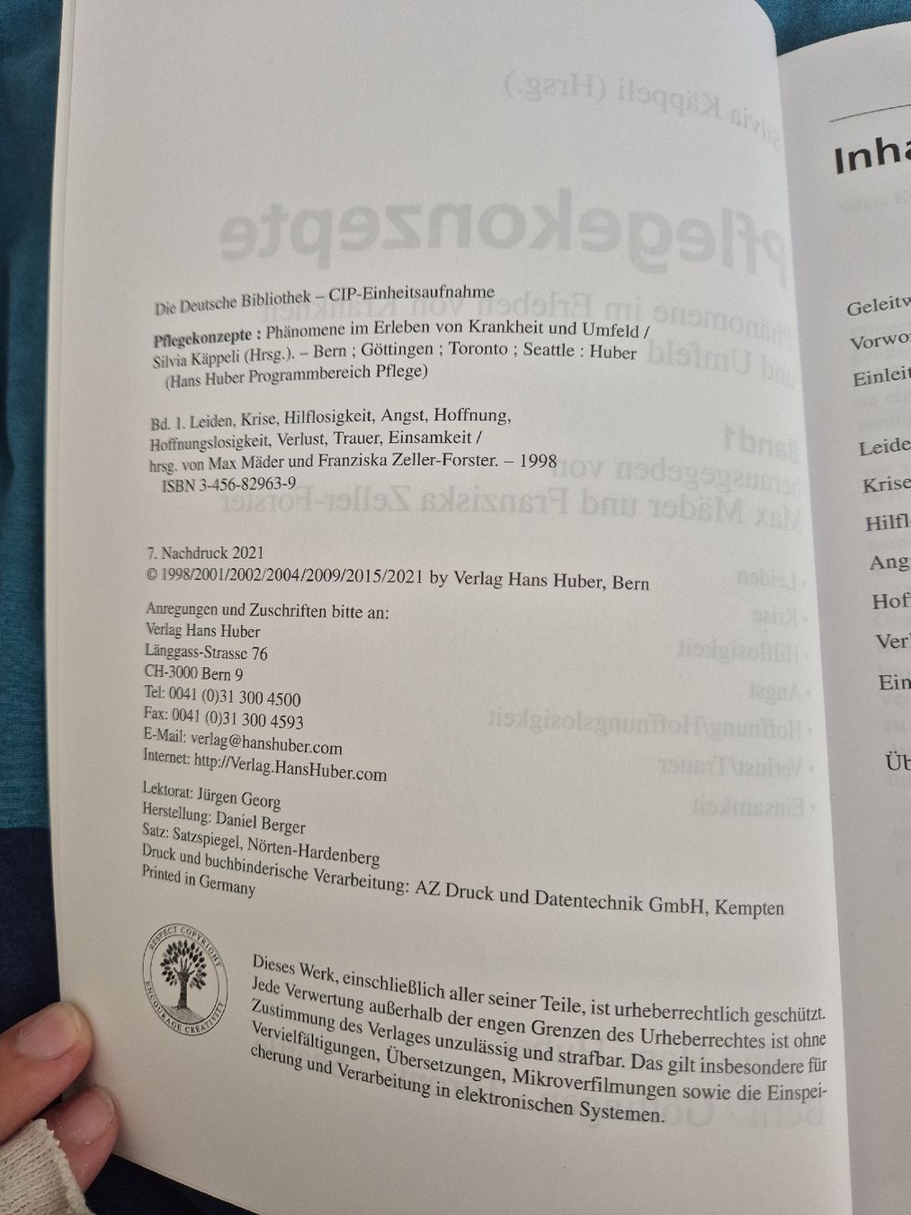 Bücher: Pflegekonzepte – Neu (gemäss Beschreibung) aus Flaach von Jamina222 1