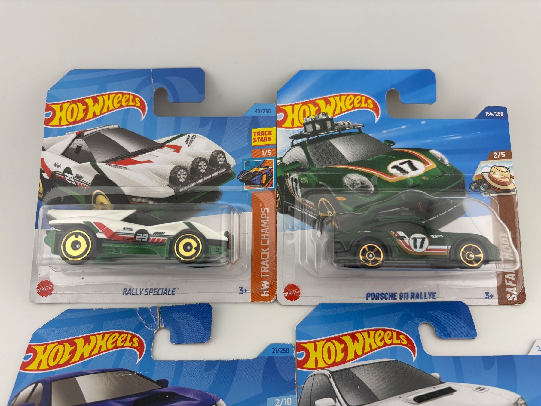 Hot Wheels Modellautos: 6 Hot Wheels Rally Cars Porsche, Subaru, Ford Escort Mix 30 – Neu (gemäss Beschreibung) aus Flawil von HeisseReifen 3