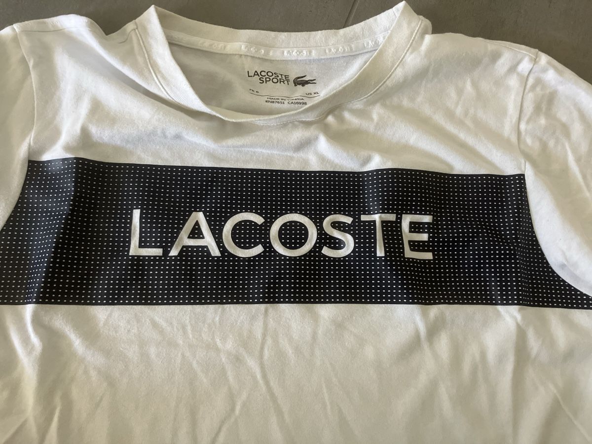Lacoste T-Shirts: Lacoste Sport TShirt XL – Gebraucht aus Schaffhausen von rigobecks 3