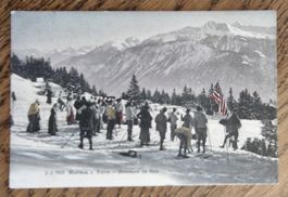 Montana Concours de ski 1914, n. La Sallaz z. Fritz Schmid