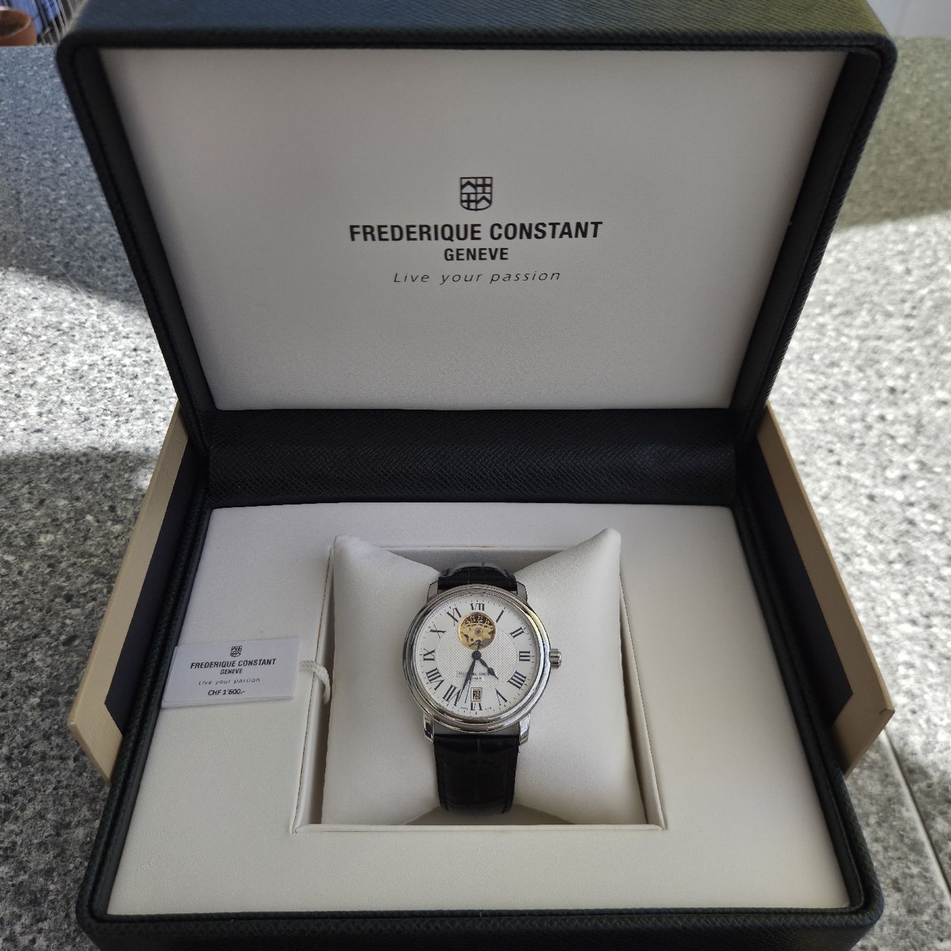 Frederique Constant Orologi: Frédérique Constant Classic Heart Beat – Usato da Cossonay-Ville venduto da JD-H 1