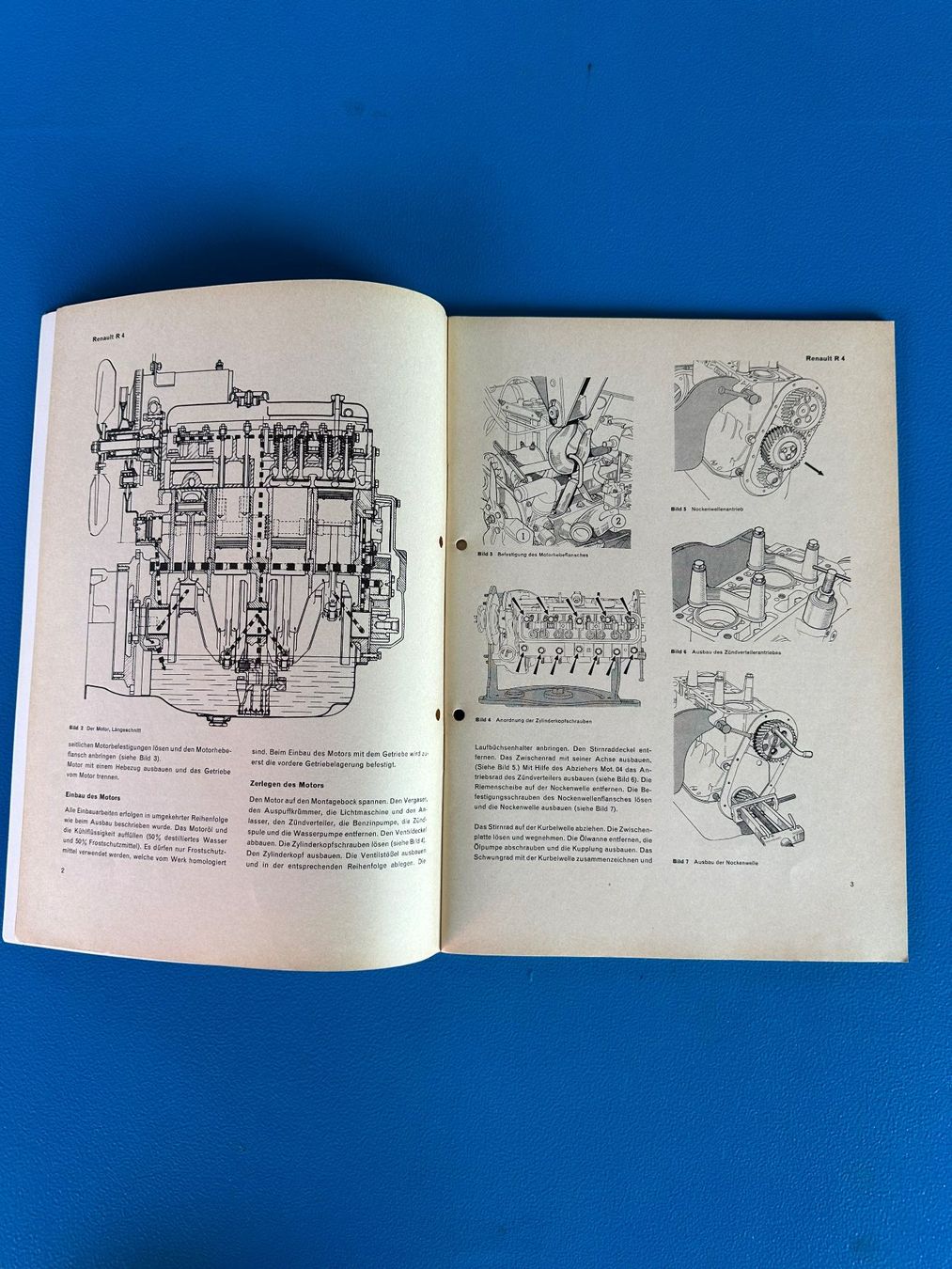 Livres: Reparaturanleitung  Renault 4 – D'occasion à Boswil par pavo1 2