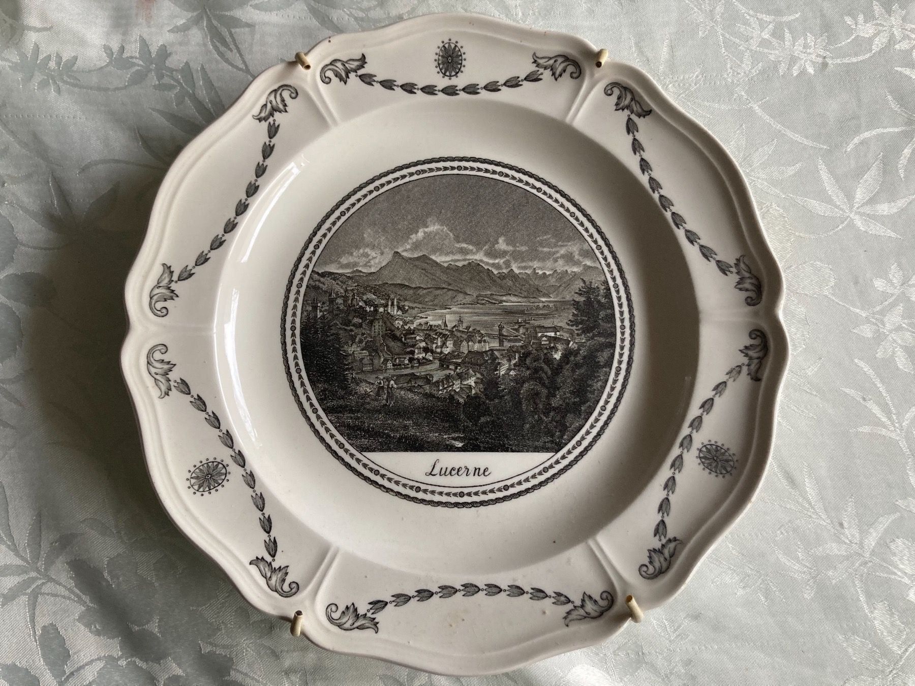 Teller: Wandteller Luzern – Gebraucht aus Châbles FR von Tunturi7