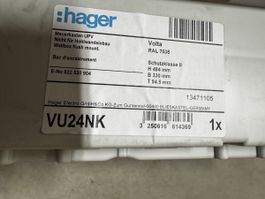 Hager Mauerkasten Volta VU24NK Unterputz neuwertig