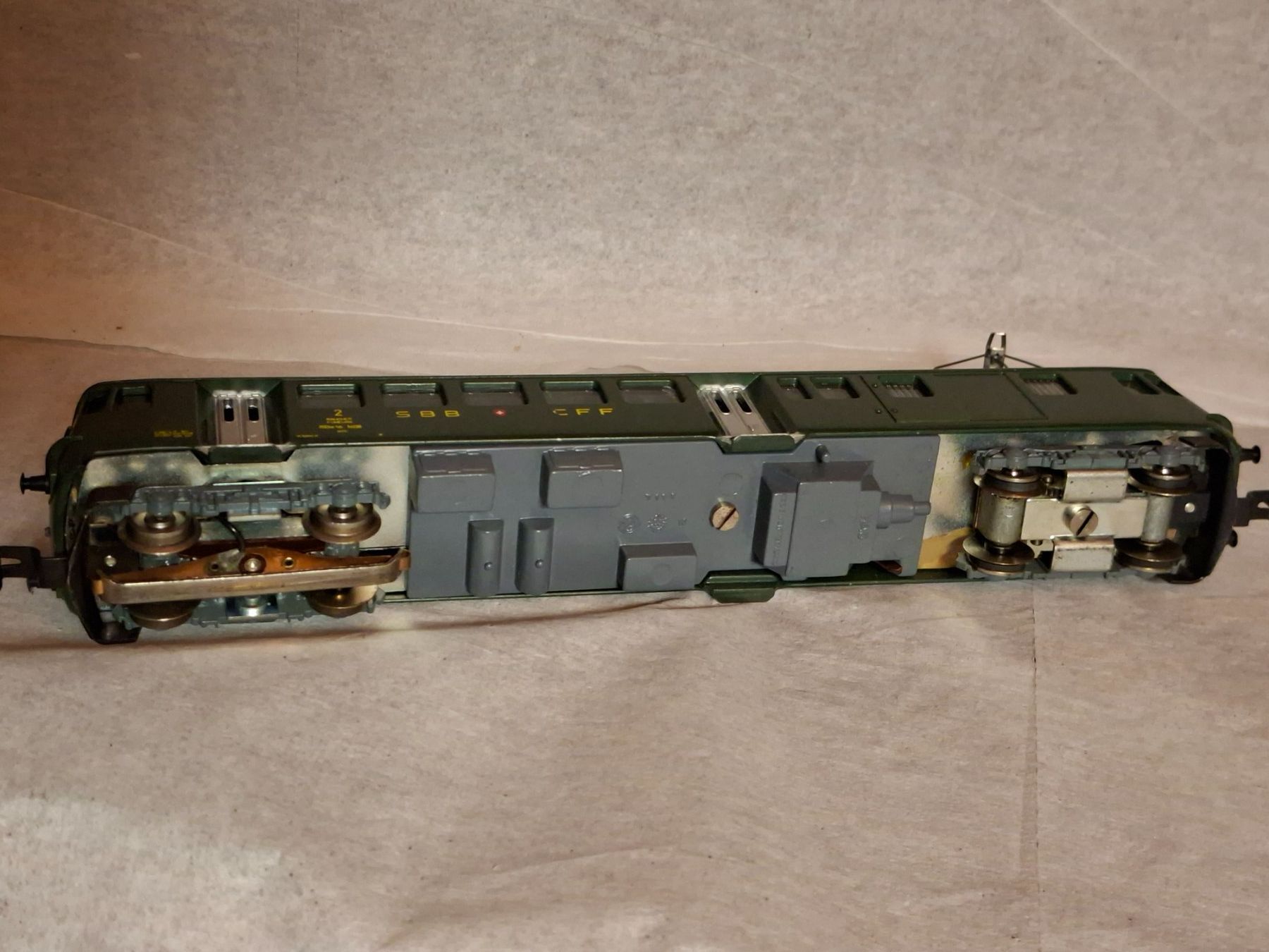 Hag Modellini di ferrovie: H0 Lok HAG Triebwagen RBe 4/4 – Usato da Lohn-Ammannsegg venduto da schwerti53 1