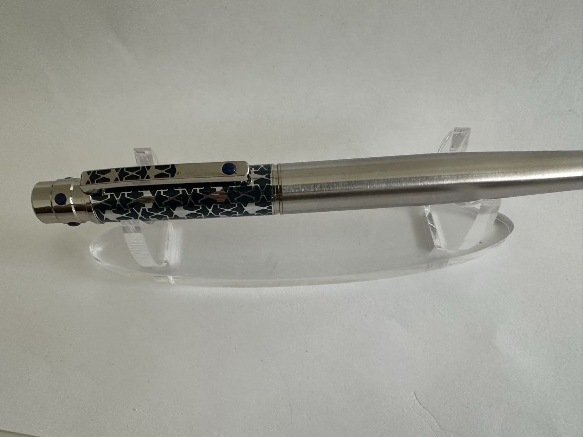 Penna & Evidenziatori: Rollerball mit Sternmuster silberfarben Neu – Nuovo e nell'imballaggio originale da Kloten venduto da digi-Galaxy 3