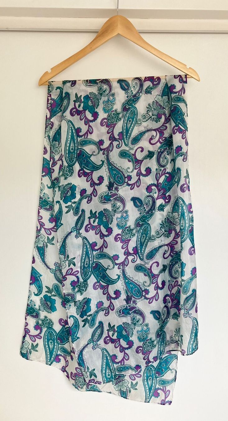 Foulard & Sciarpe: Bellantare Seide Schal – Usato da Unterägeri venduto da Jutka_04 4