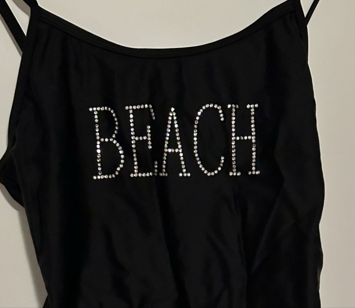 Costumi da bagno & Bikini: ***Badeanzug schwarz mit Glitzer Gr.40*** – Usato da Winterthur venduto da stella67 1