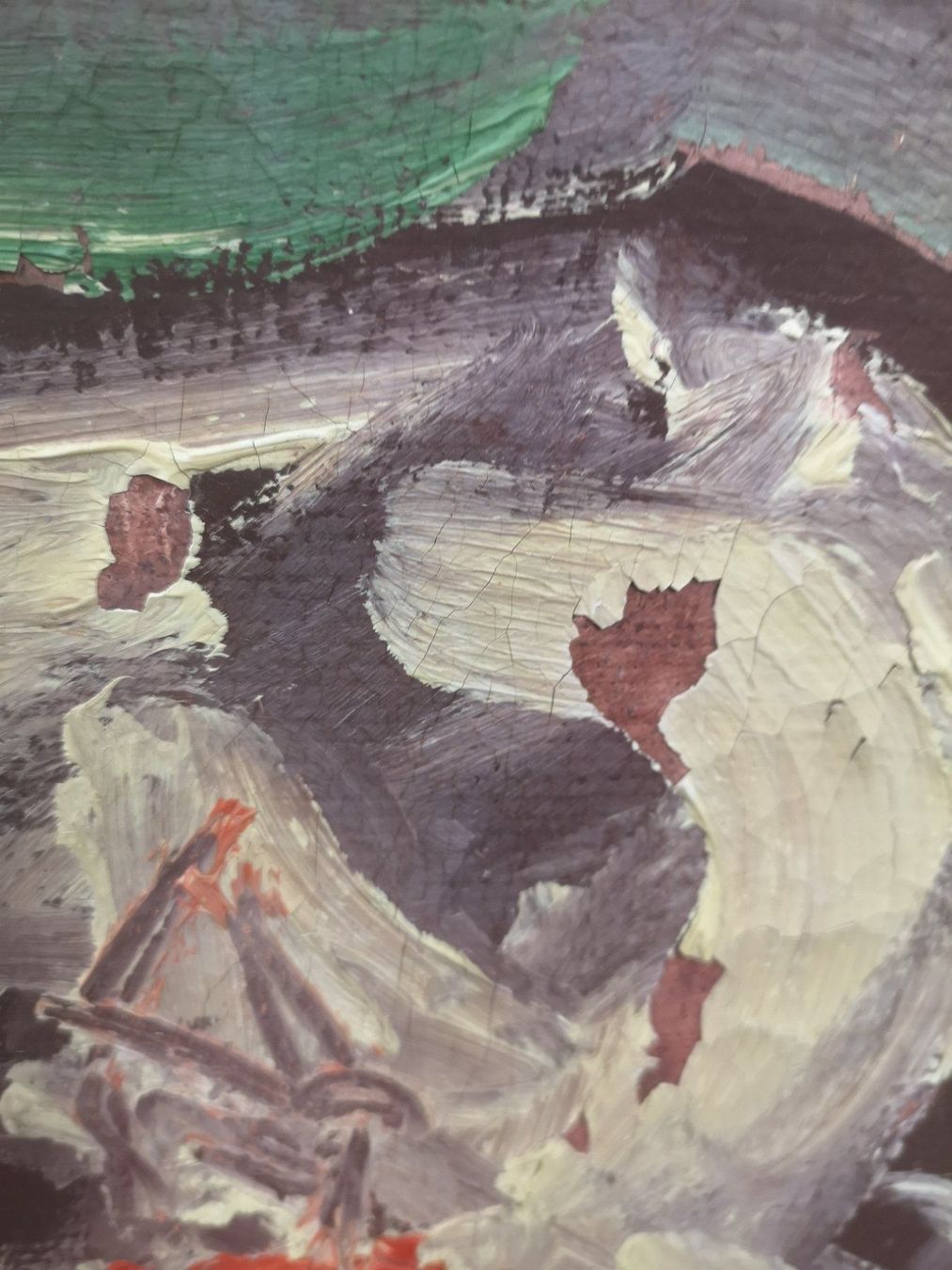 Gemälde: GRANDE HUILE SUR TOILE SIGNÉE – Gebraucht aus Genève von Qanil77 6