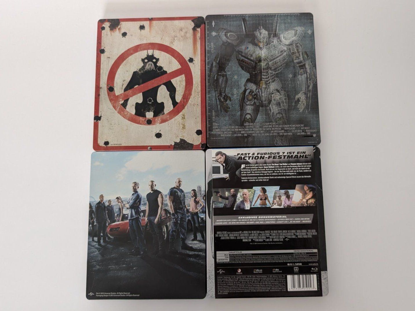 Tutti i DVDs: 4 Blu-ray Steelbooks – Usato da Ostermundigen venduto da TradeLab 1
