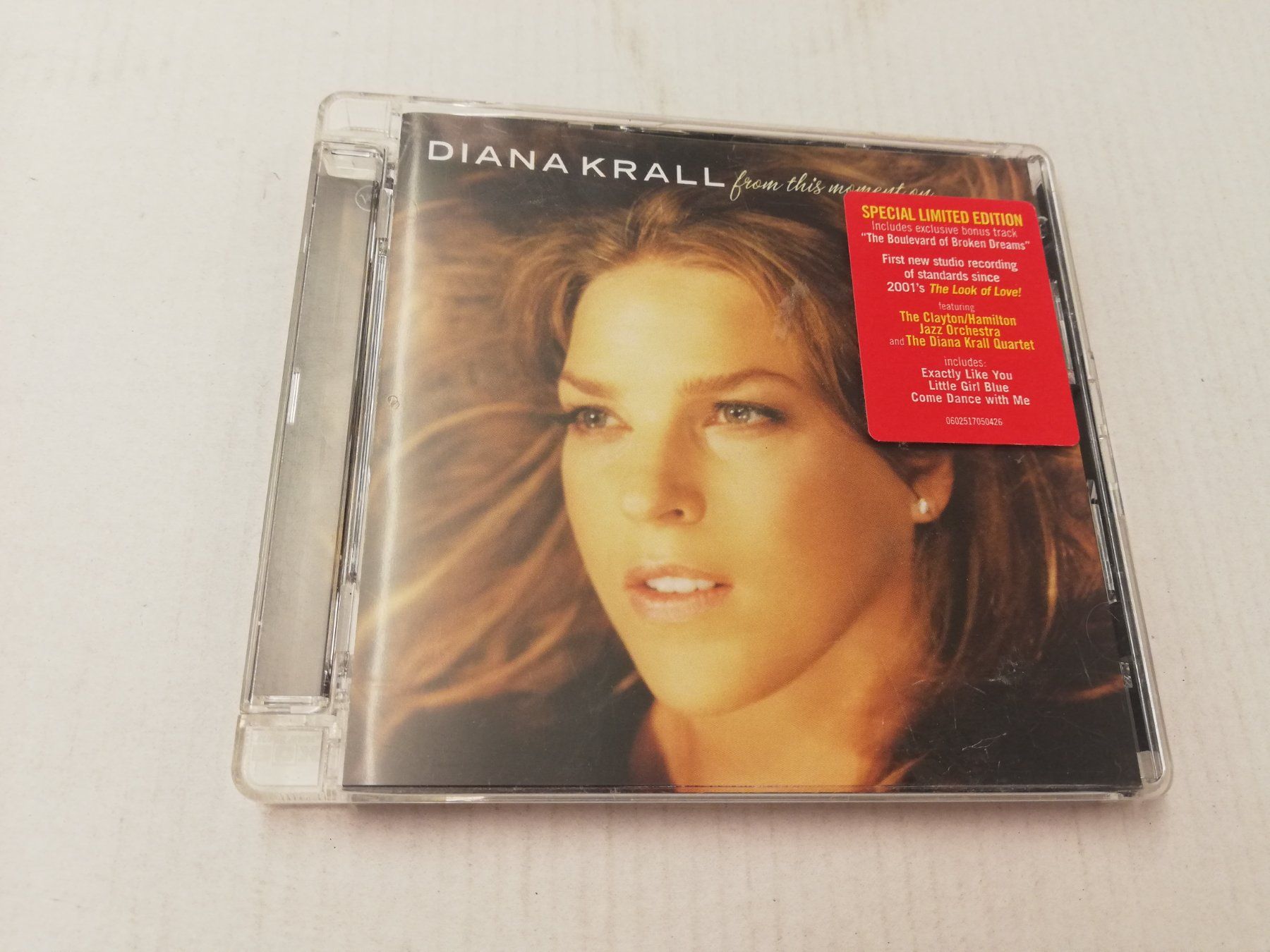 CD: DIANA KRALL - FROM THIS MOMENT ON – Usato da Bern venduto da Vinylsound.ch