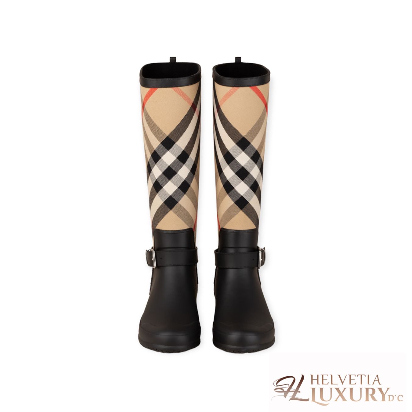 Burberry Damenschuhe: Burberry Gummi Stiefel neu – Neu und originalverpackt aus Lachen SZ von HelvetiaLuxury 1