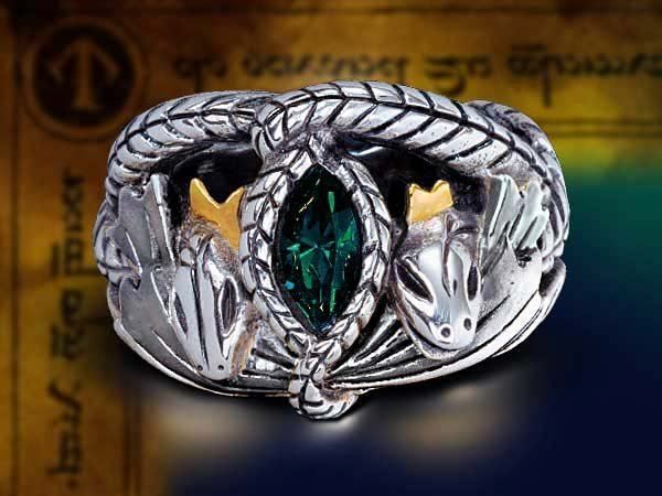 Bague seigneur discount des anneaux aragorn