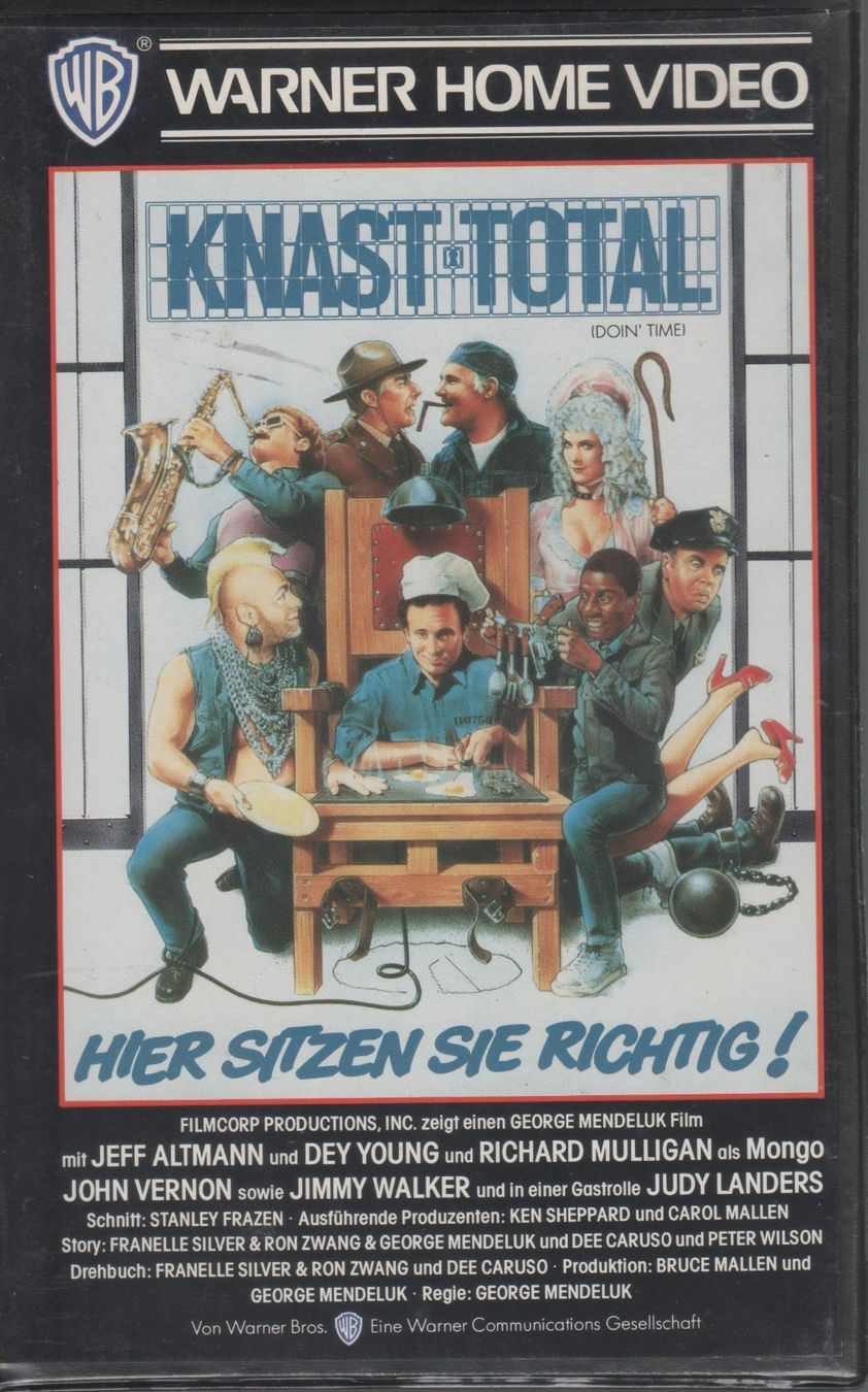 Tutti i VHS: Knast total VHS Warner Home Video PGV 20021 – Usato da Remetschwil venduto da Privatflohmi