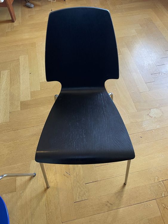 Vilmar Stuhl. Ikea. Schwarz. Kaufen auf Ricardo