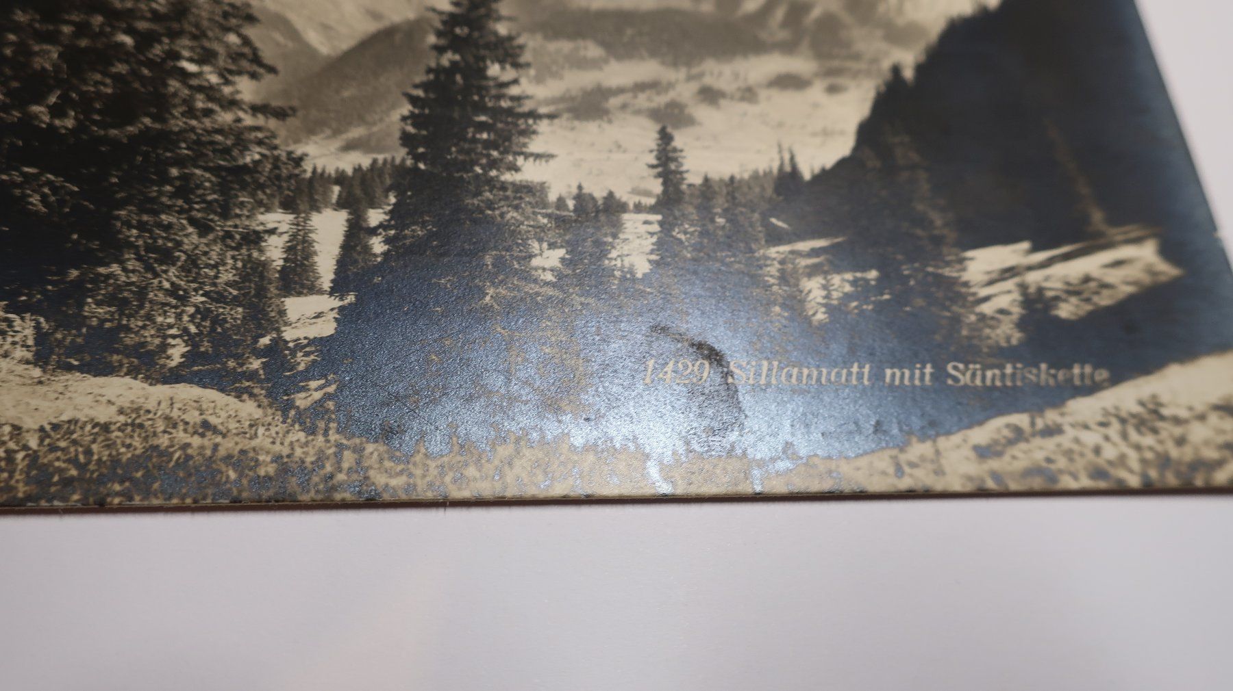 Cartoline postali: Sillamatt mit Säntikette  N° 1429 – Usato da Cormoret venduto da Pascalll2001 2