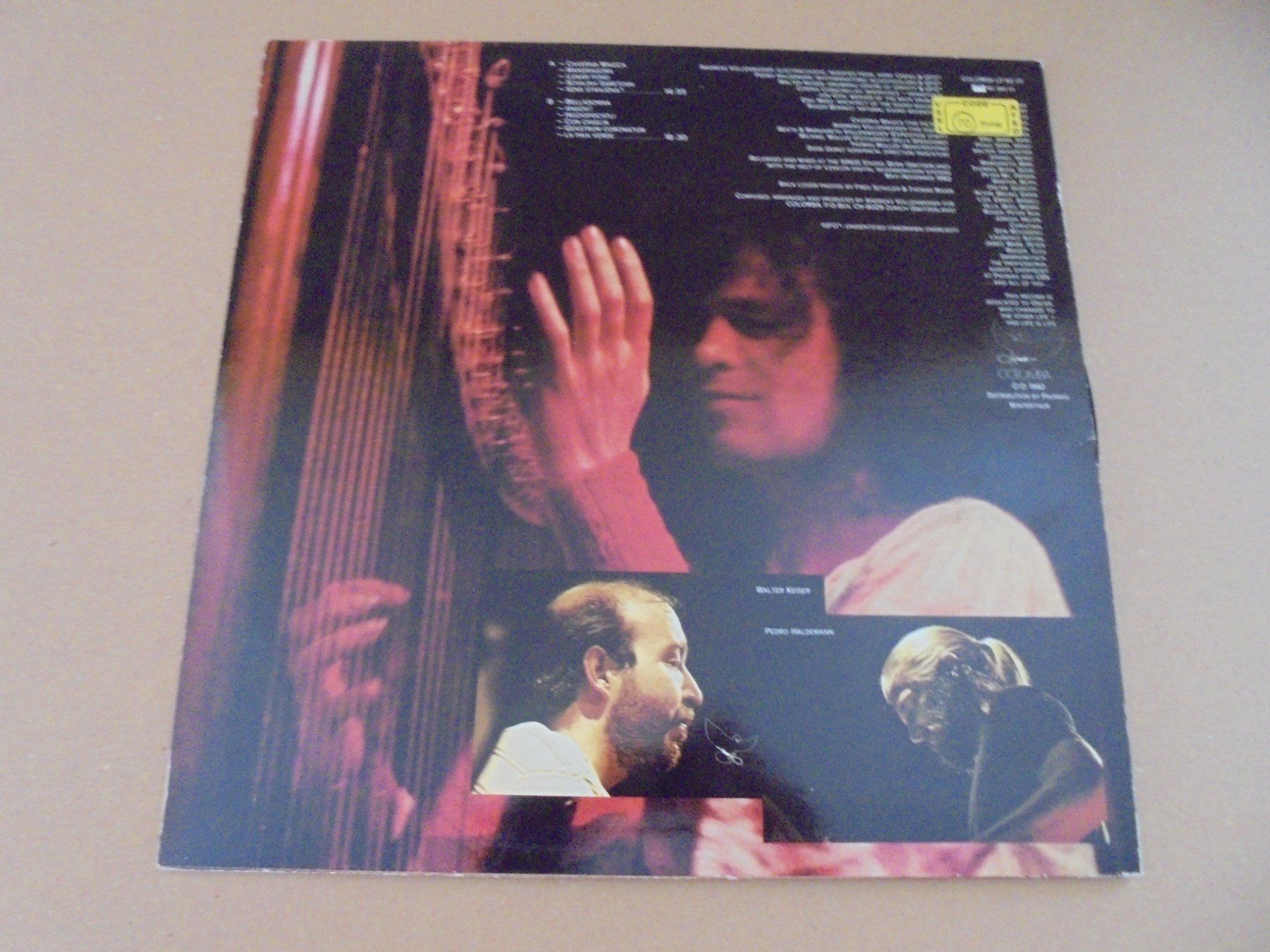 Dischi in vinile: Andreas Vollenweider " Caverna Magica." LP Schweiz 1982 /VG+ – Usato da Crissier venduto da Promopost 1