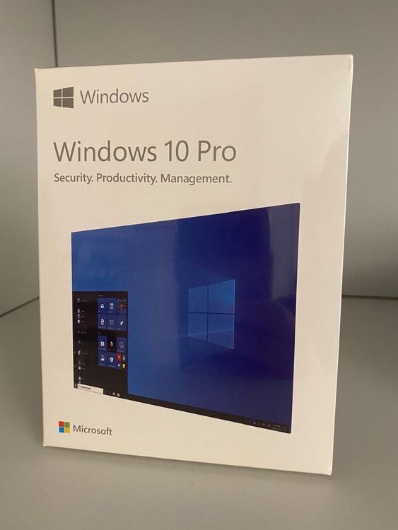 Microsoft Windows 10 Pro 32 / 64 Bit Vollversion Retail/Box | Kaufen ...