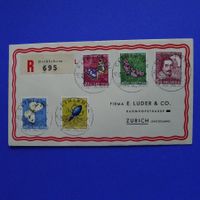 1956 Vollstempel Satzbrief Bethlehem