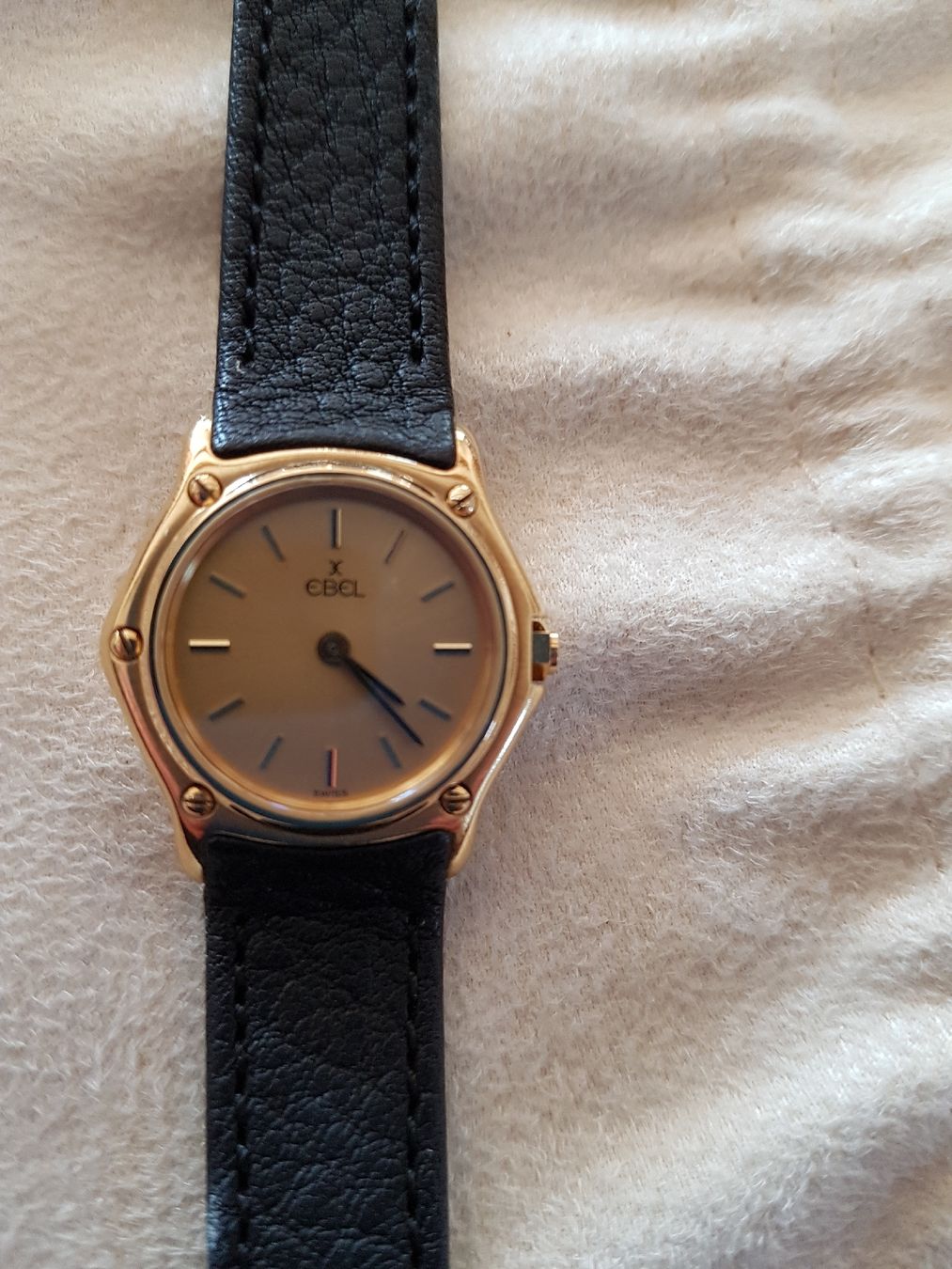 Ebel Orologi: Magnifique montre EBEL 1911 Classic Dame OR NEUVE ! – Nuovo e nell'imballaggio originale da Bercher venduto da gfc_cs28 2