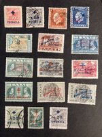 Griechenland 1934/52 Lot Portomarken gestempelt / postfrisch