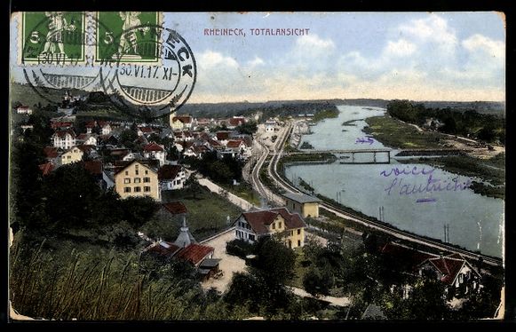Cartes postales: AK Rheineck, Totalansicht – D'occasion à Berlin par bartko-reher