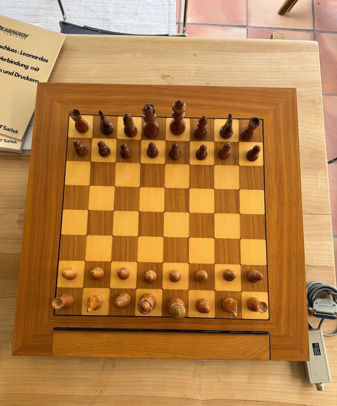 Saitek Giochi: Schachbrett Schachcomputer Kasparov Renaissance – Usato da Thun venduto da Jgantch 1