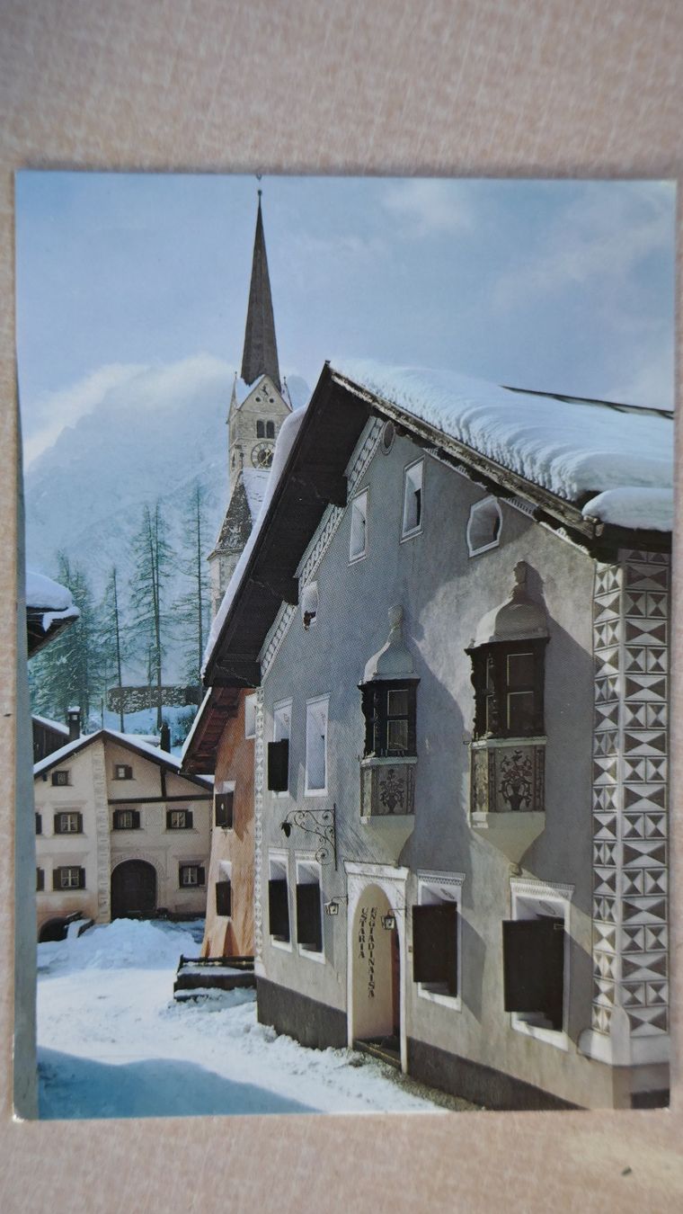 Cartoline postali: Scuol – Usato da Oberriet SG venduto da ret_7j2k