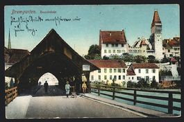 Bremgarten, Partie an der Reussbrücke