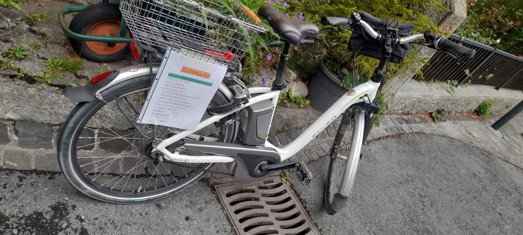 Biciclette: e-Flyer - C  2018  25 km/h Tiefeinstieg – Usato da Oberschan venduto da Mercedes230 2