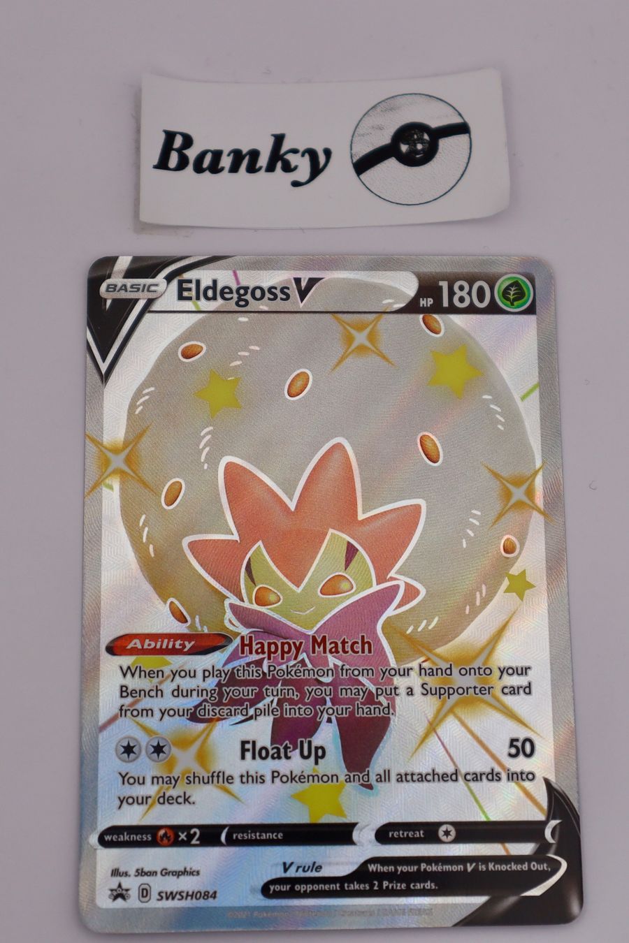 Pokémon Carte collezionabili: Pokemon Eldegoss V Promo NM EN – Usato da Biel-Benken BL venduto da Banky