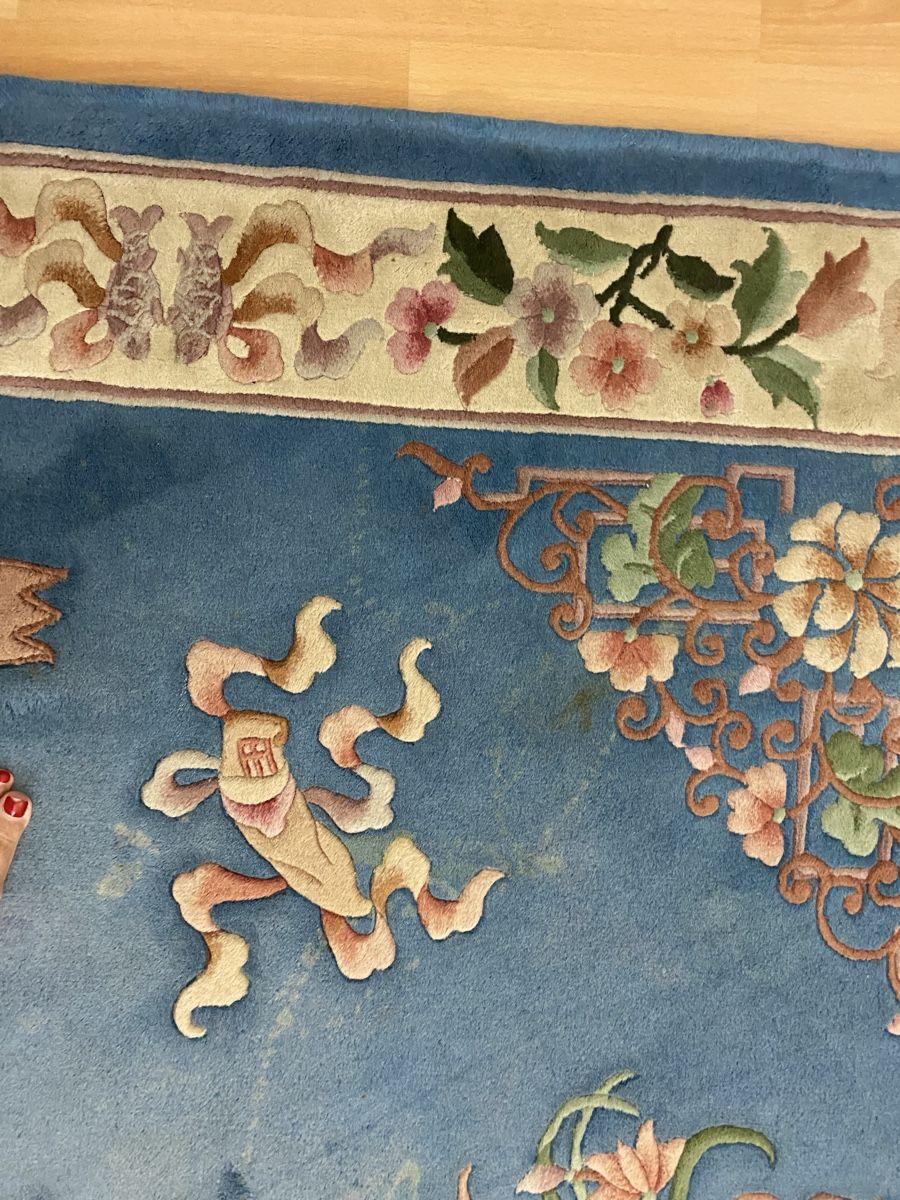 Teppiche: China Teppich, hellblau, Vintage Style – Gebraucht aus Weinfelden von MariaTG 5