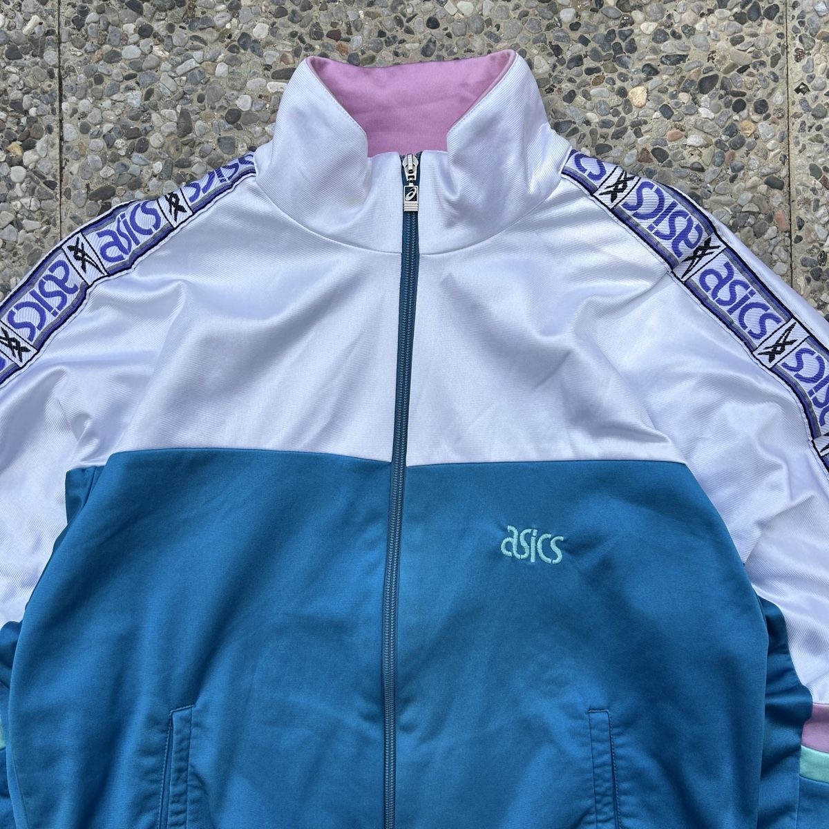 Asics Jacken: Vintage Asics Track jacket – Gebraucht aus brent von fukusapes 1