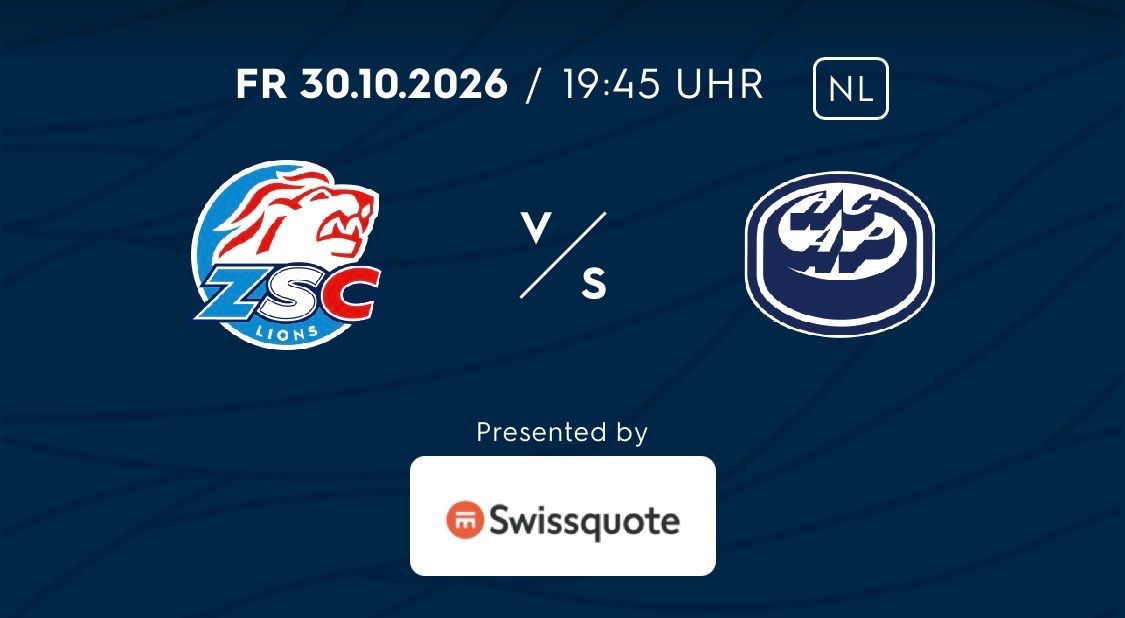 Tickets: ZSC vs Ambri              2 Tickets – Neu (gemäss Beschreibung) aus Luzern von trevon-jay