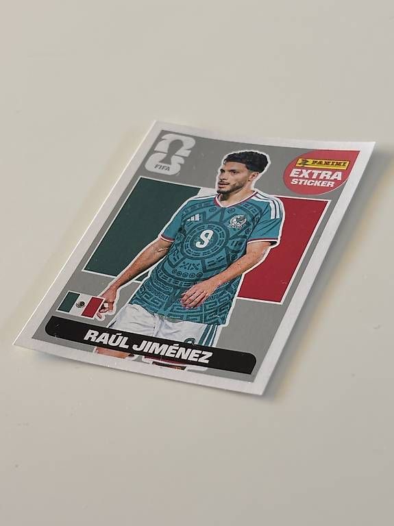 Panini Carte collezionabili: Raúl Jiménez Panini extra sticker argent – Usato da Bulle venduto da cha_t7gg 1