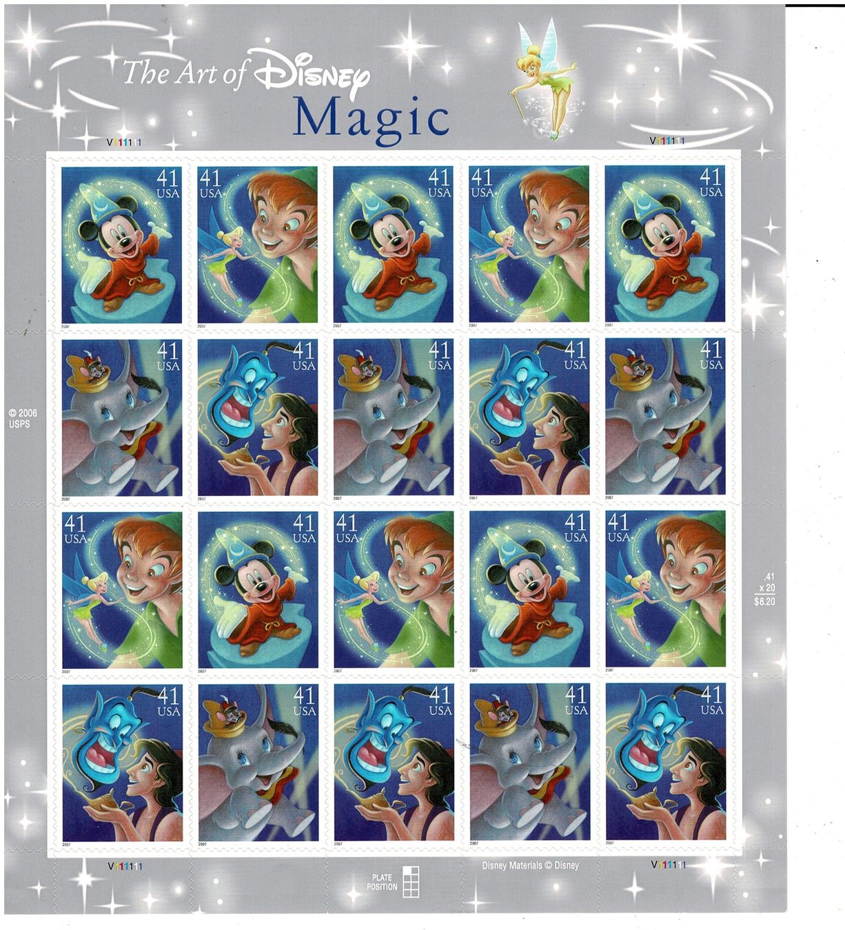 Tutti i francobolli: Disney Magic 1 KB ** – Nuovo (secondo la descrizione) da Lausanne venduto da Whorvath