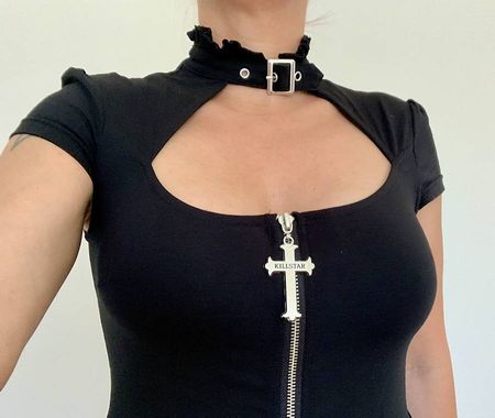 Süsses Killstar Gothic Kleid Gr. S in schwarz  NEU