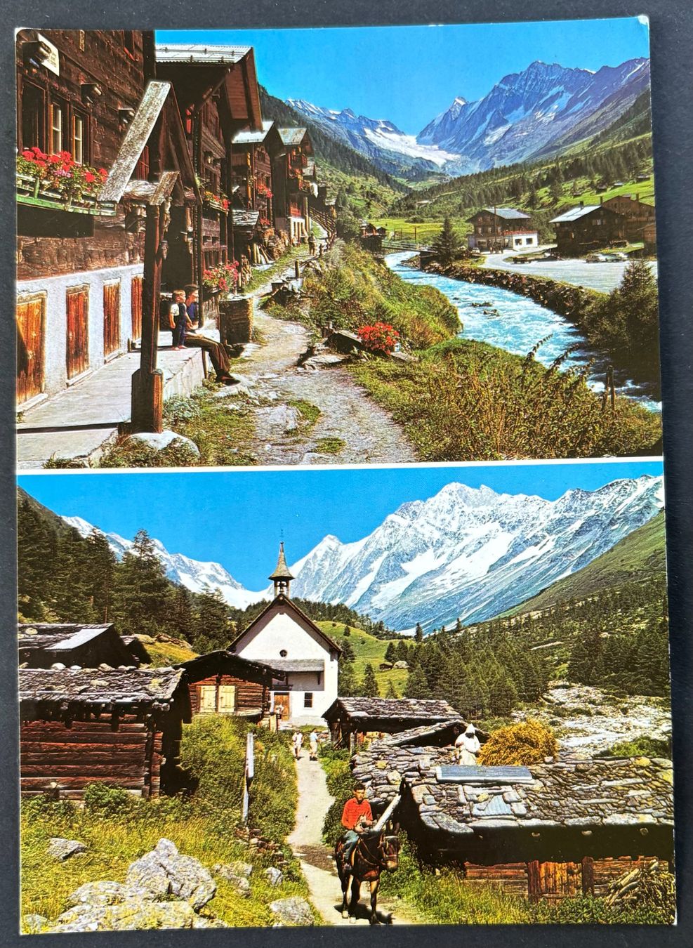 Ansichtskarten: BLATTEN WALLIS – Gebraucht aus Ostermundigen von wini63
