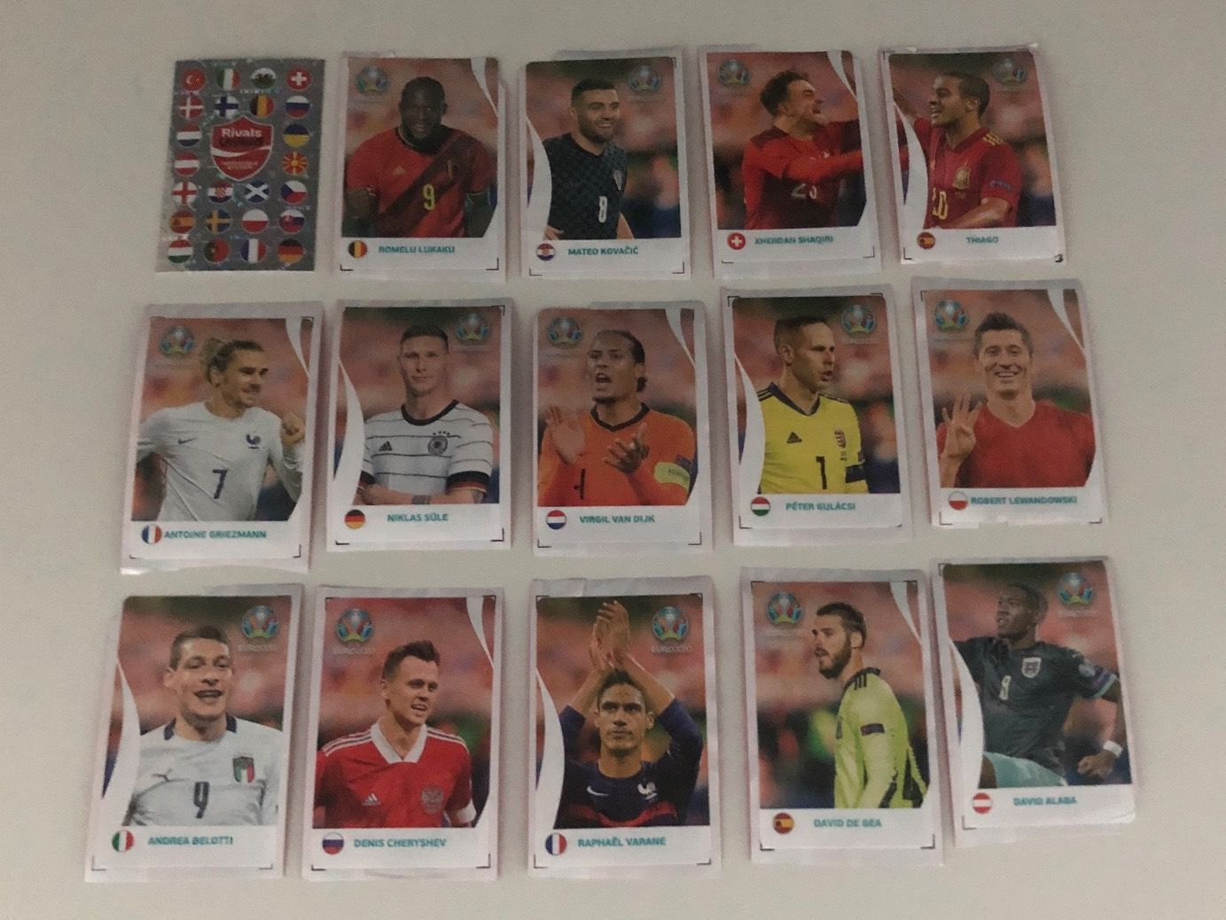Sammelbilder & Trading cards: Alle Coca-Cola Sticker EM 2020. Komplett – Gebraucht aus Hergiswil LU von FcMalkov