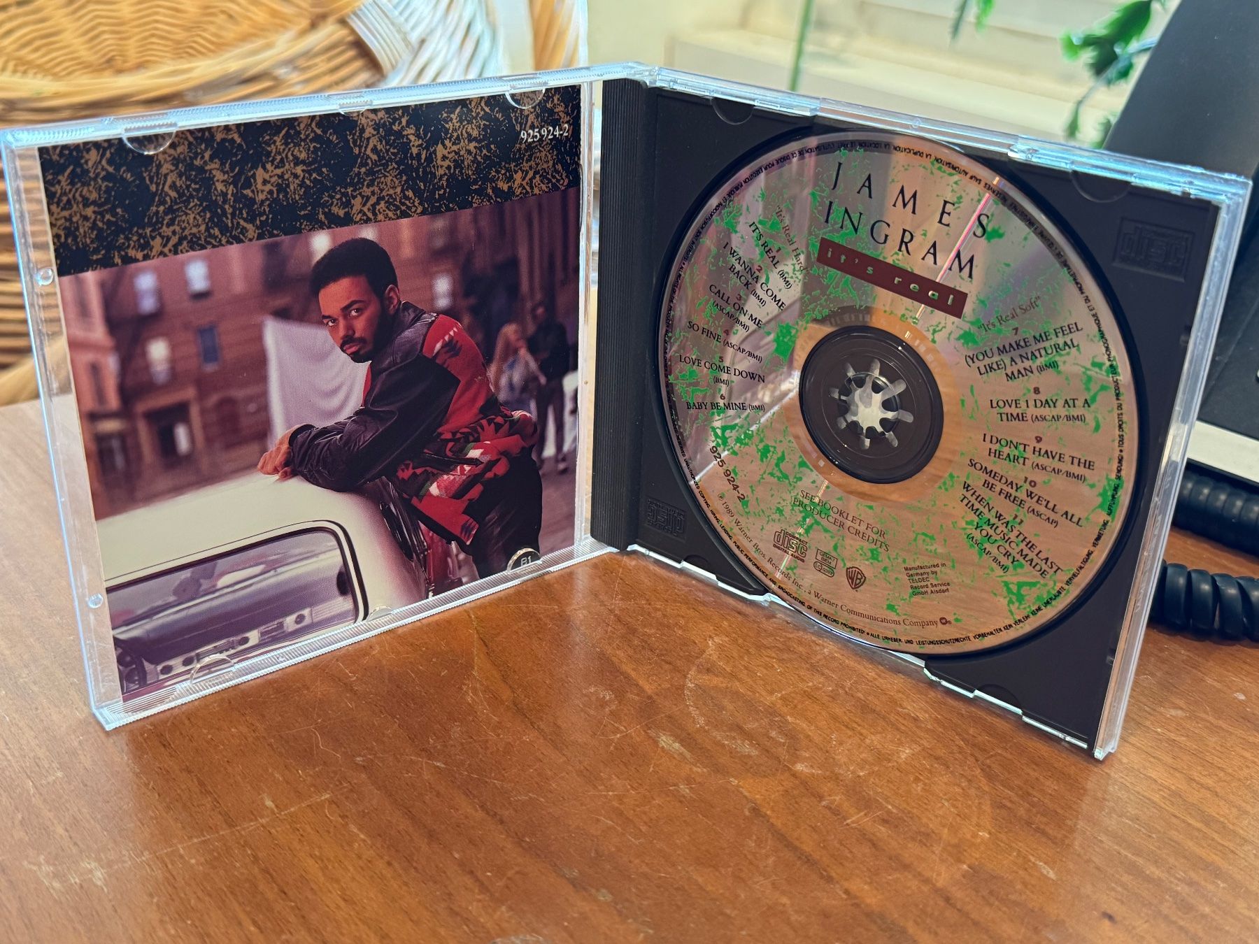 CD: James Ingram - It's Real - HG42B – Usato da Küsnacht ZH venduto da swisssales.net 2