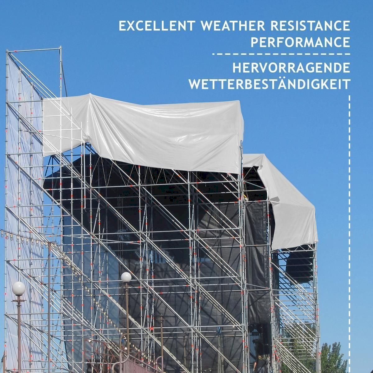 Autres: Abdeckplane 5x8m wasserdicht PVC – Neuf avec emballage d'origine à Bottighofen par zaap 5