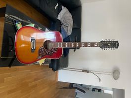 12-Saiter Gitarre Ibanez Western Gitarre guter Zustand