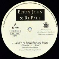 Elton John & RuPaul Don't go breaking my heart Promo